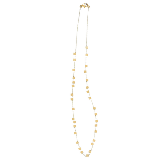 Julie Cohn Bertoia Short Gold Filled Chain Necklace