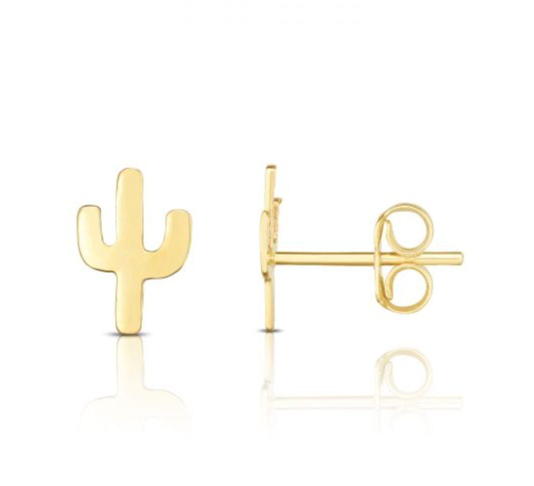 Single Cactus Earring