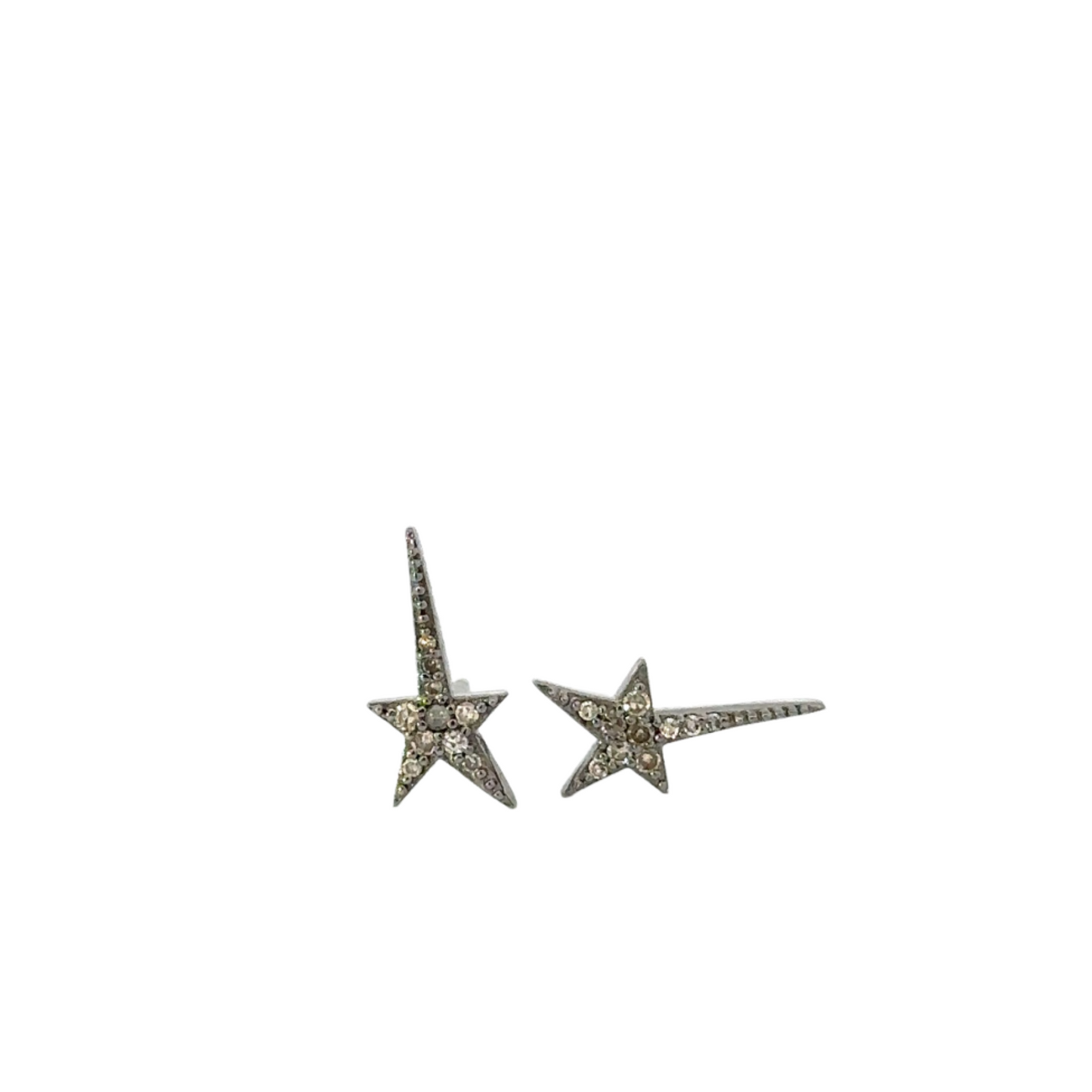 Pave Diamond Shooting Star Earring