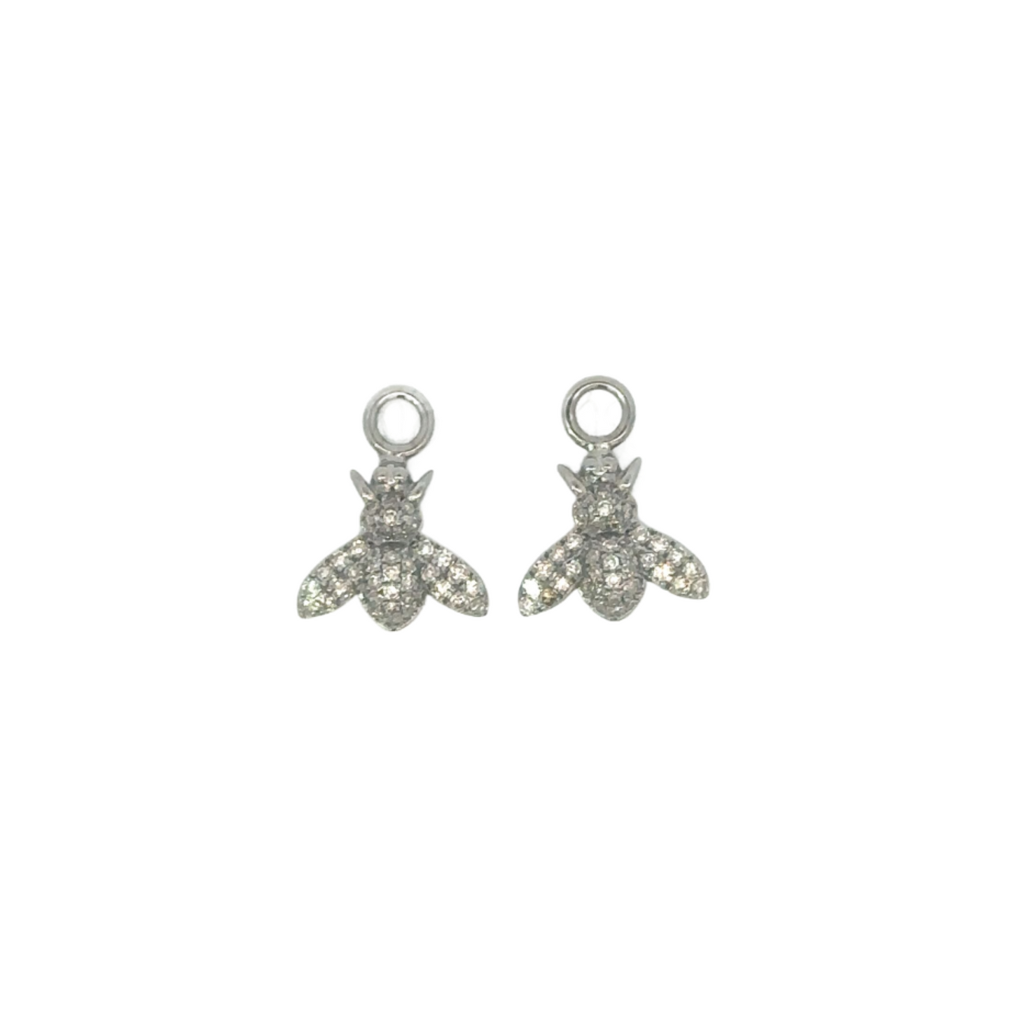 Pave Diamond Bee Earring Charm