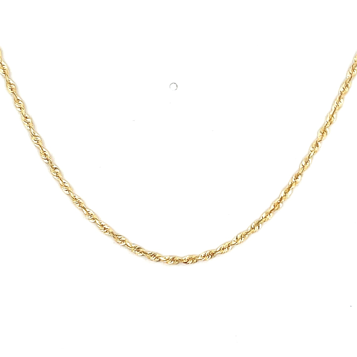 Yellow Gold 1.8mm Royal Rope Chain