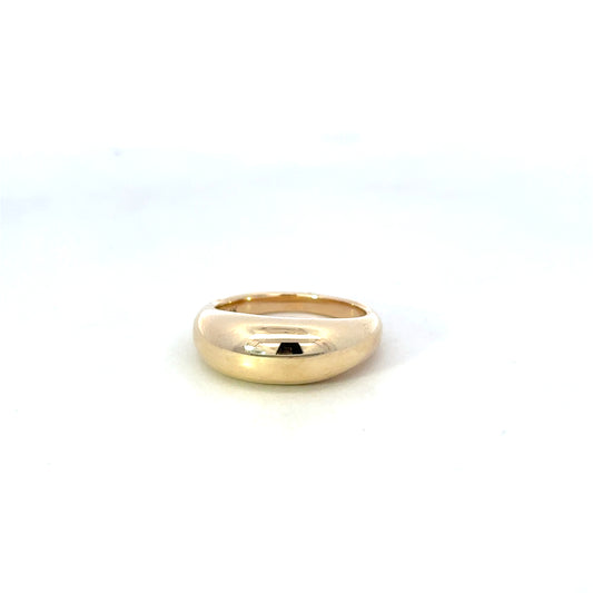 Yellow Gold Dome Ring