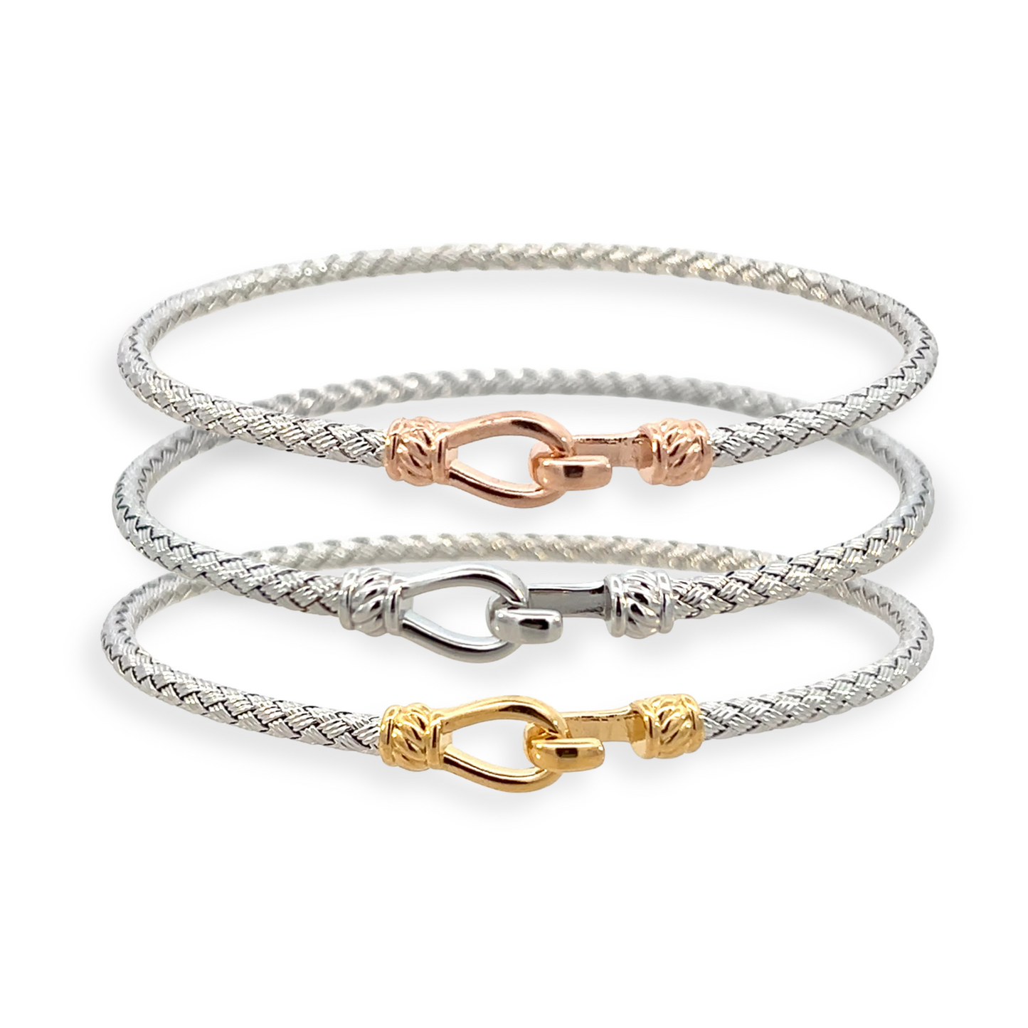 Sterling Silver Buckle Bracelet